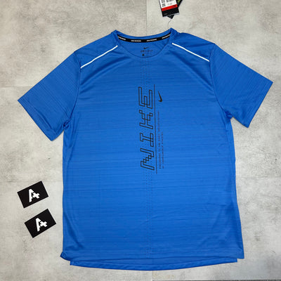 LOGO MILER 1.0 T-SHIRT - BLUE