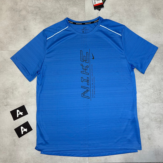 LOGO MILER 1.0 T-SHIRT - BLUE