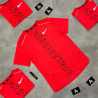 MILER 1.0 BOLT T-SHIRT - CRIMSON RED