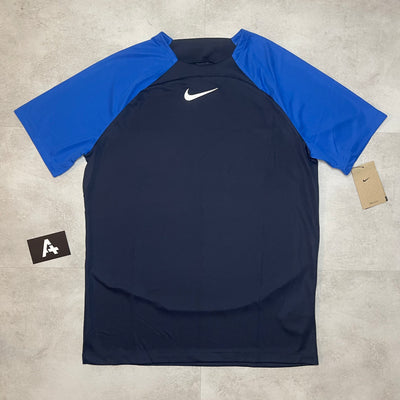 ACADEMY PRO TRAINING T-SHIRT - OBSIDIAN / ROYAL BLUE