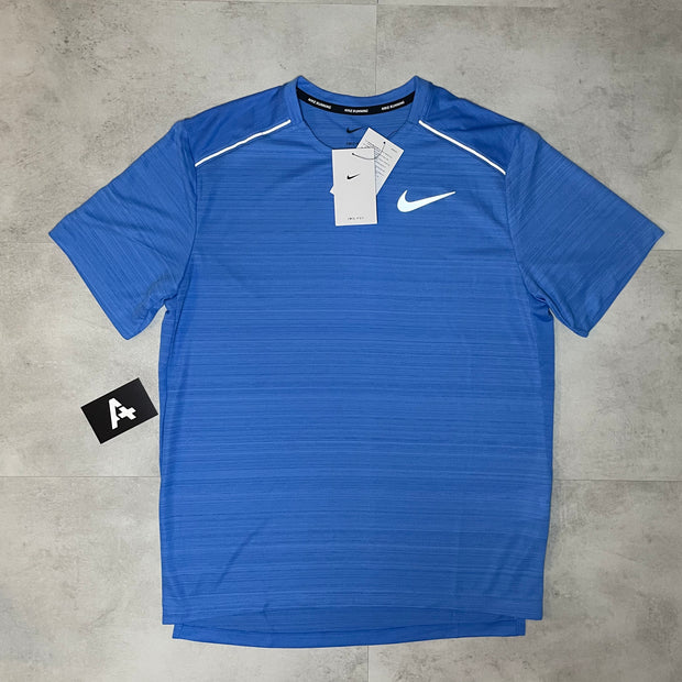 MILER 1.0 T-SHIRT - PACIFIC BLUE