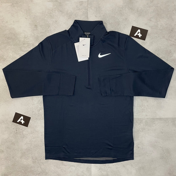 HYBRID 1/4 ZIP - NAVY