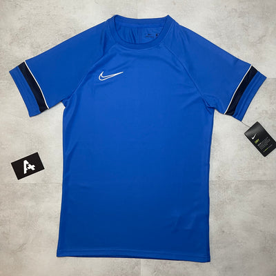 ACADEMY TRAINING T-SHIRT - ROYAL BLUE / BLACK