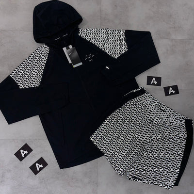 FLASH RUN DIVISION WINDRUNNER SET- BLACK
